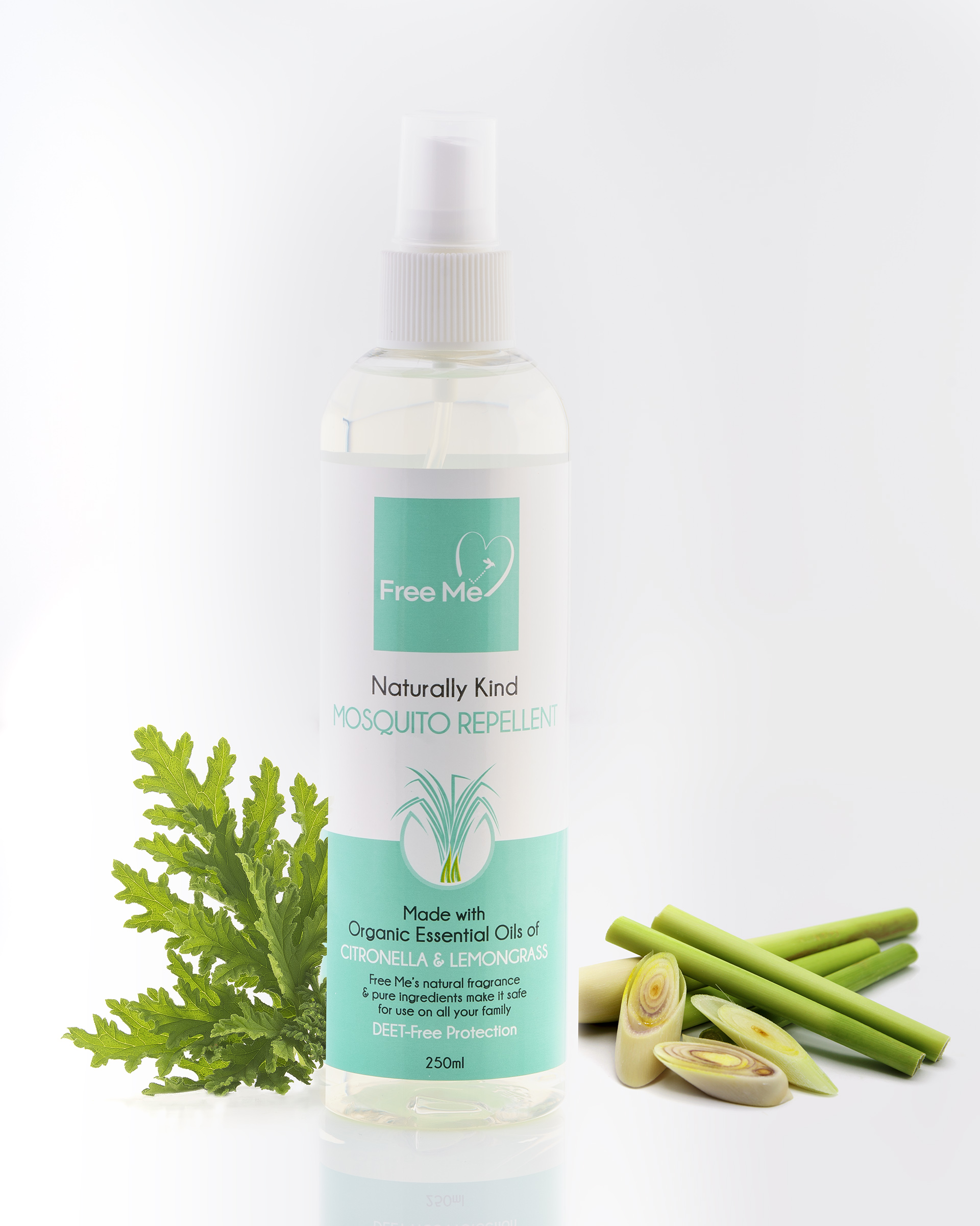 Free Me Citronella & Lemongrass Mosquito Repellent -250ml